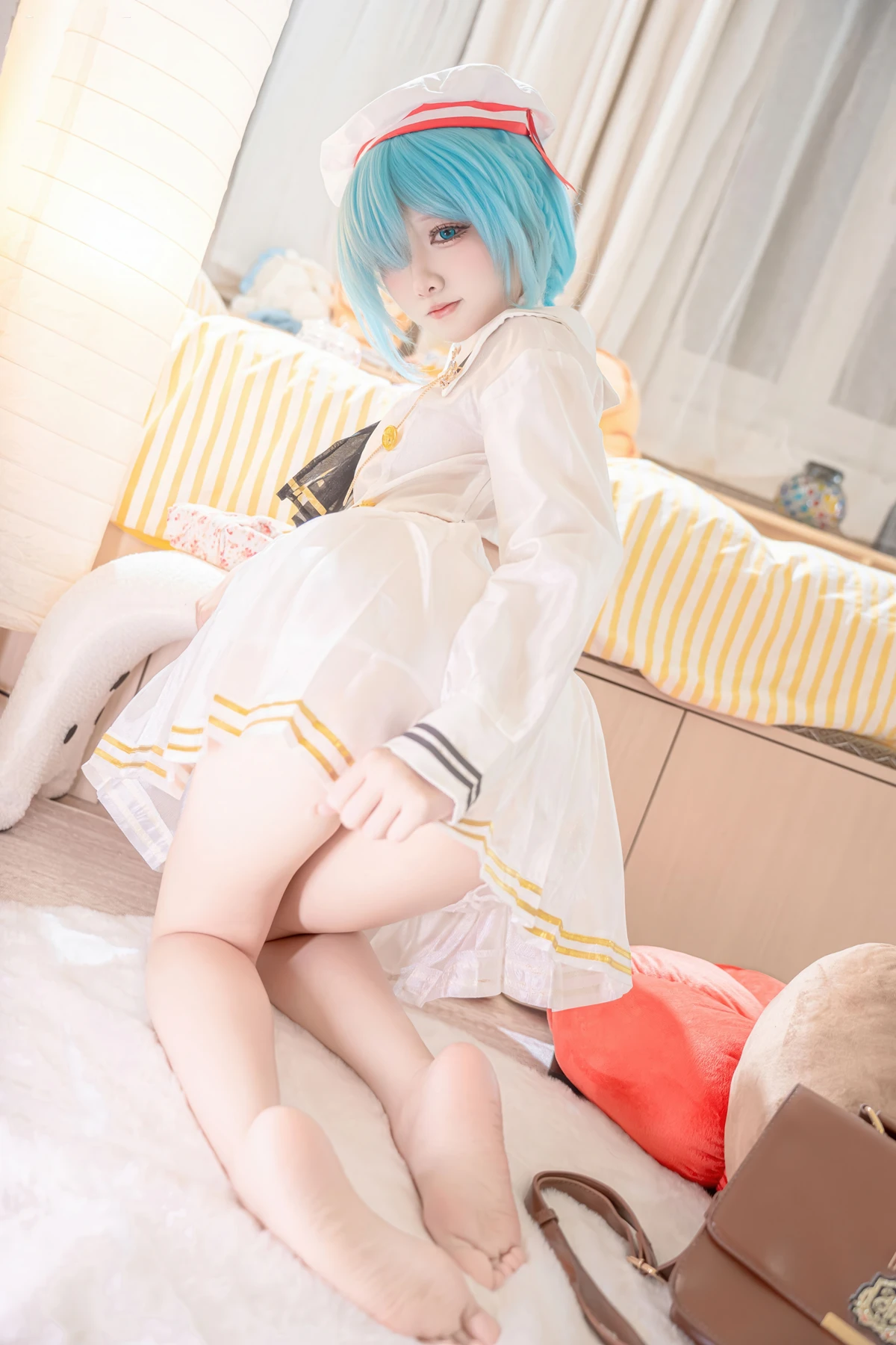 Cosplay 纸悦Etsu_ko – 雅努斯JK 碧蓝航线