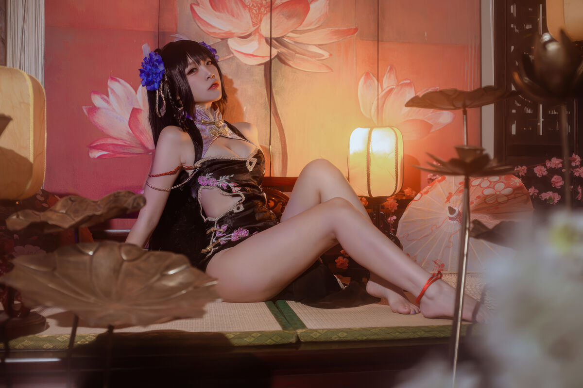 Coser@二佐Nisa - 碧蓝航线-比叡鲟旗袍