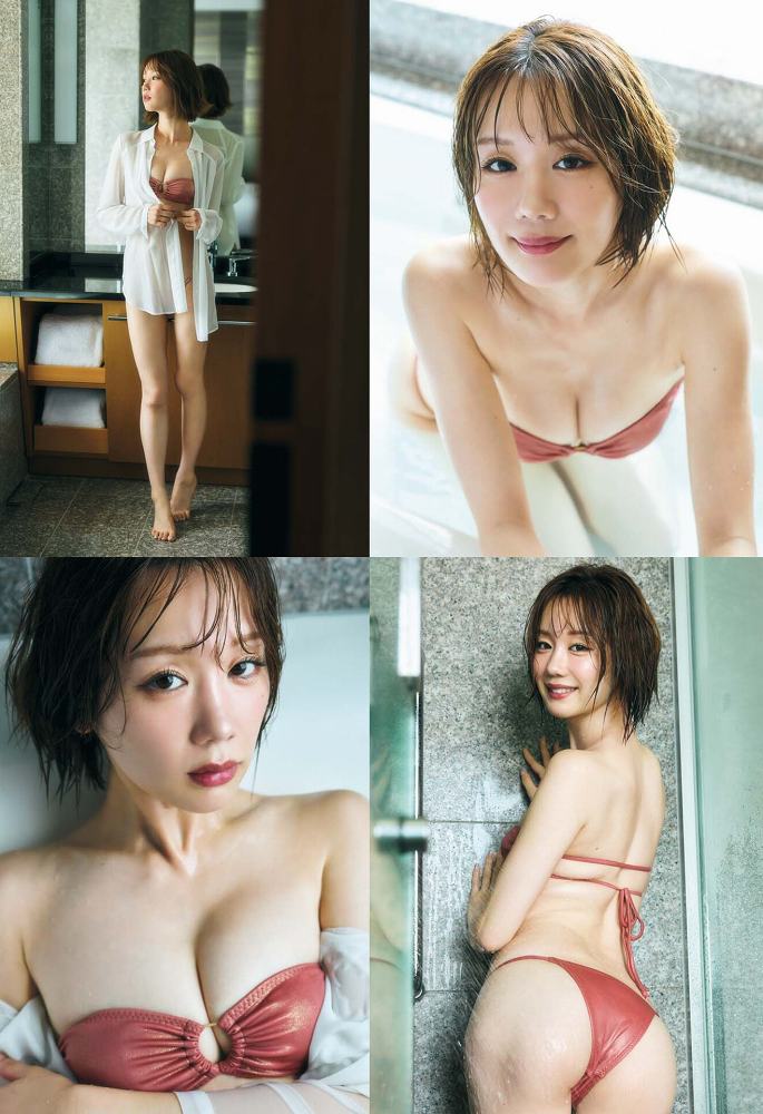 あらた唯 スタイル抜群の水着グラビア画像！