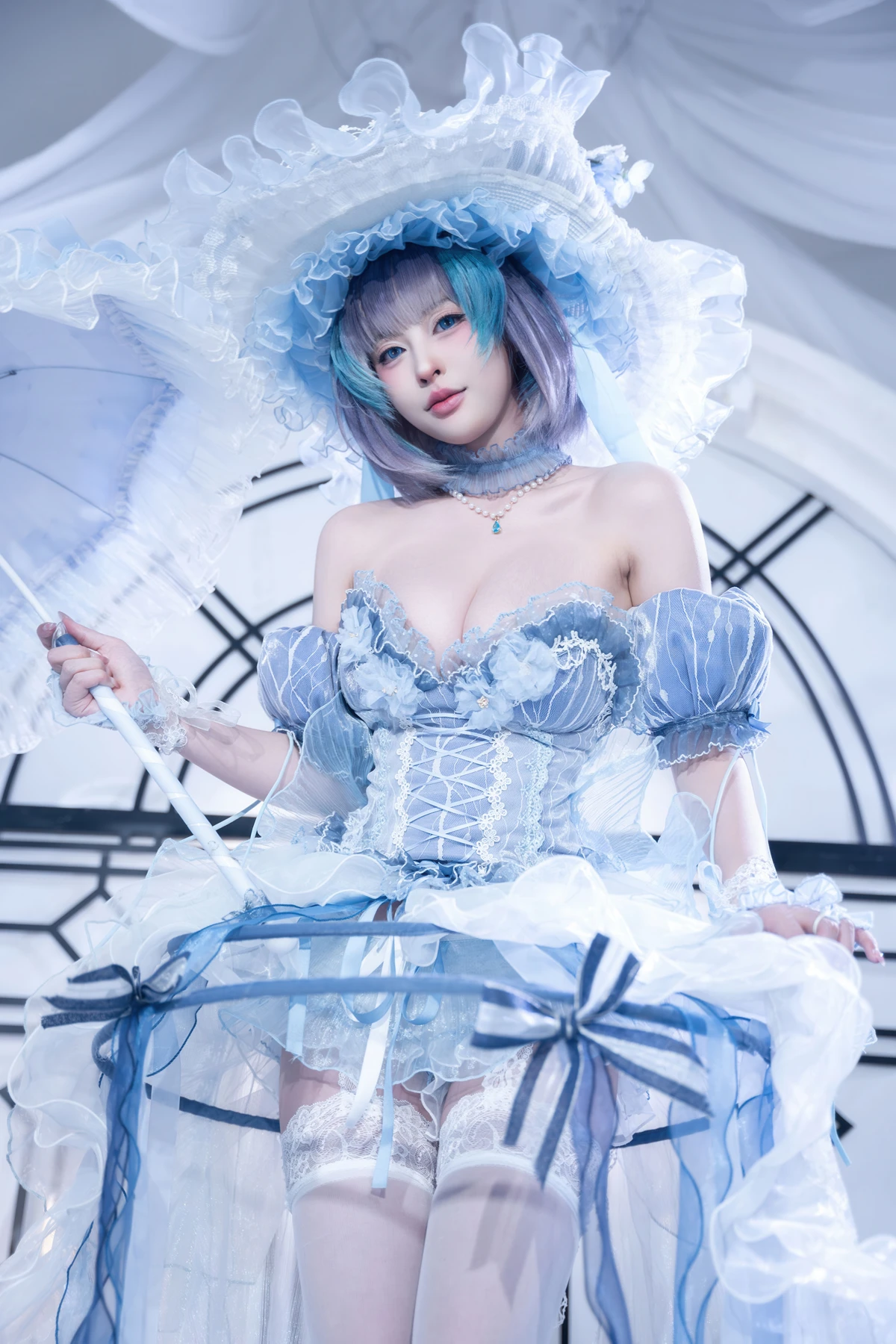 Cosplay 清水由乃 – 柴郡废稿礼服