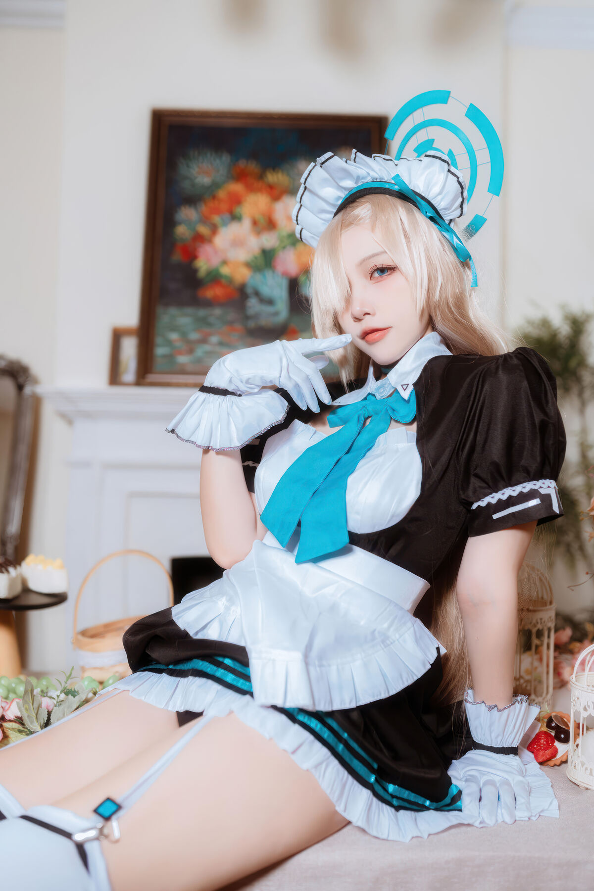 Coser@二佐Nisa - 蔚蓝档案 明日奈女仆