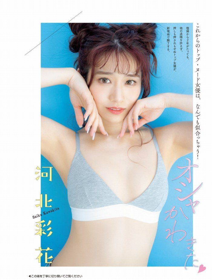 河北彩伽 絵になるEカップ美乳のヌード画像！