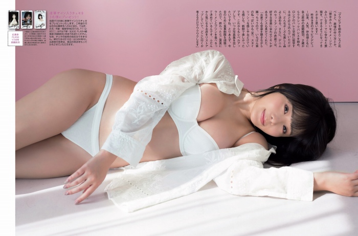 高鶴桃羽 激かわボインな水着グラビア画像！