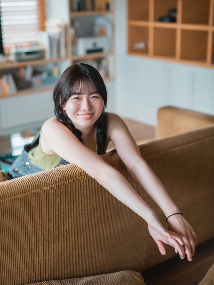 秋田そな Gカップボインの水着グラビア画像！