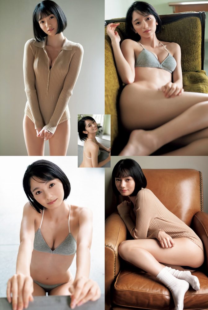 熊澤風花 キュートな水着グラビア画像ほか