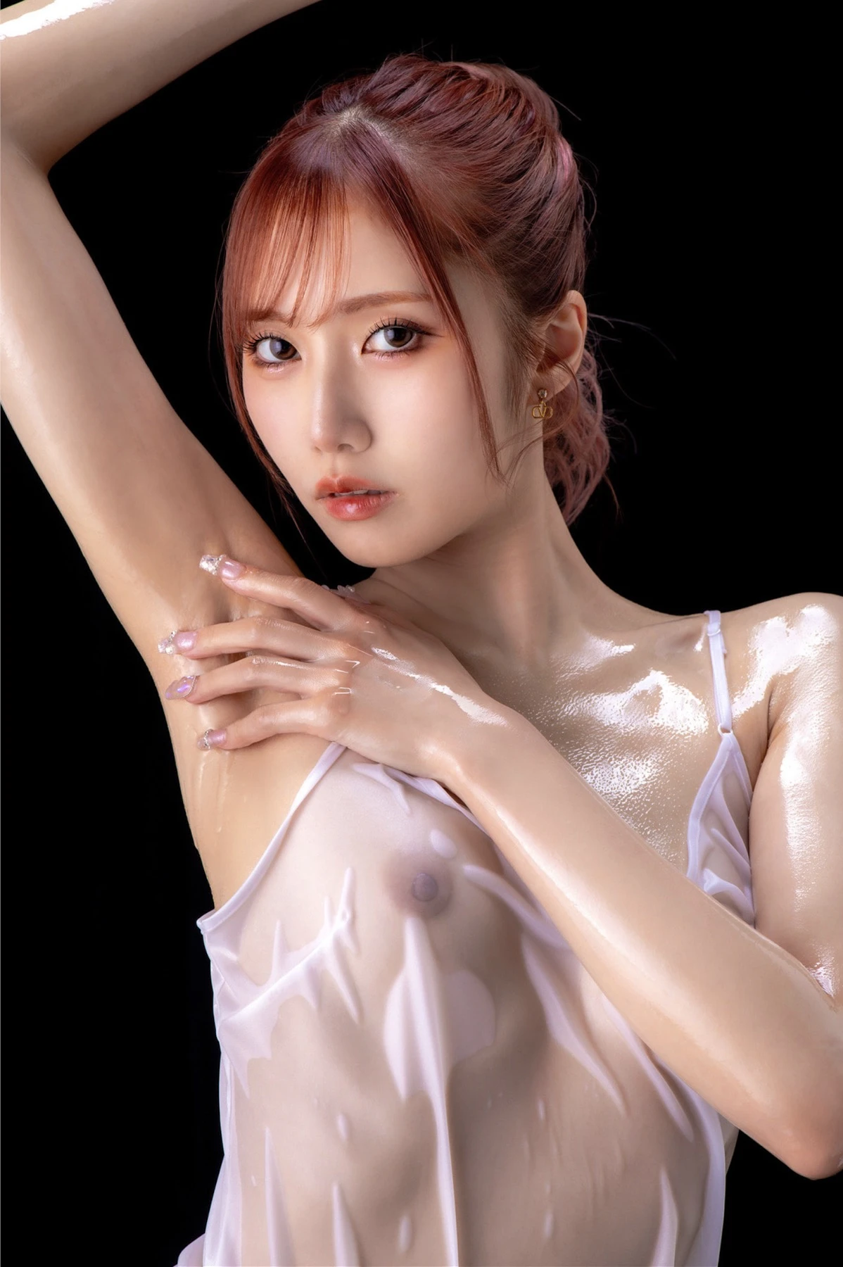 Amiri Saito 斎藤あみり, Prestige 写真集 「絶対的透け透けテカテカポーズブック」 Set.01