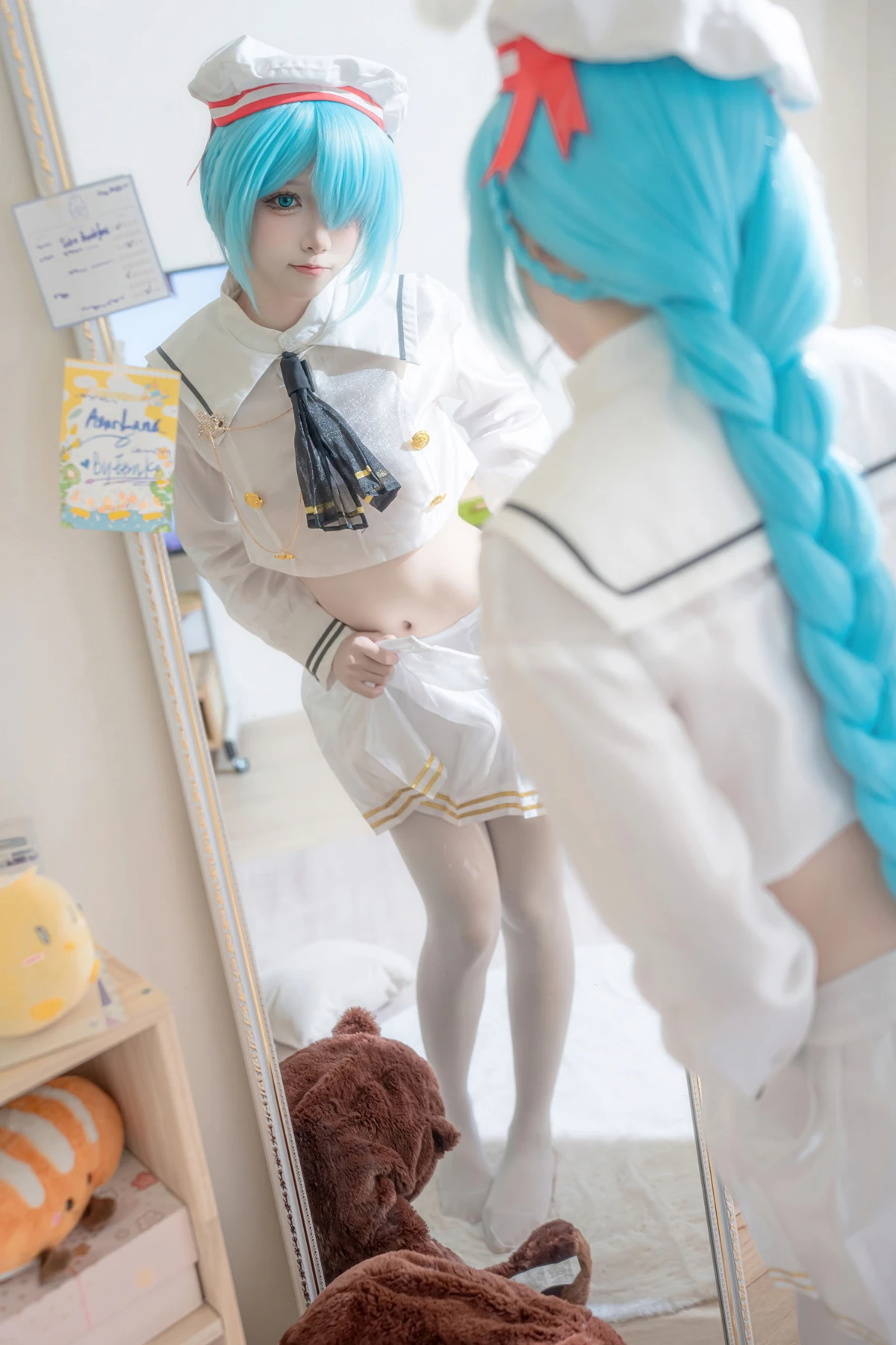 Cosplay 纸悦Etsu_ko – 雅努斯JK 碧蓝航线