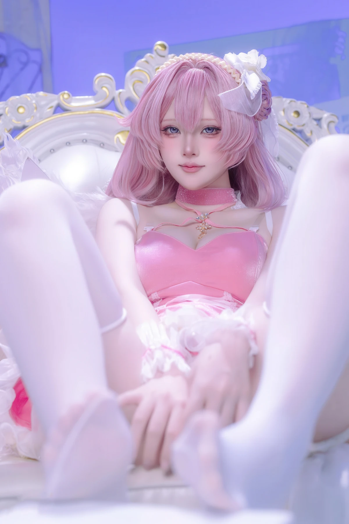 Cosplay 半半子Banbanko – 歐根親王Bunny