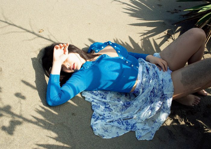 風吹ケイ Iカップバズーカの水着グラビア画像！