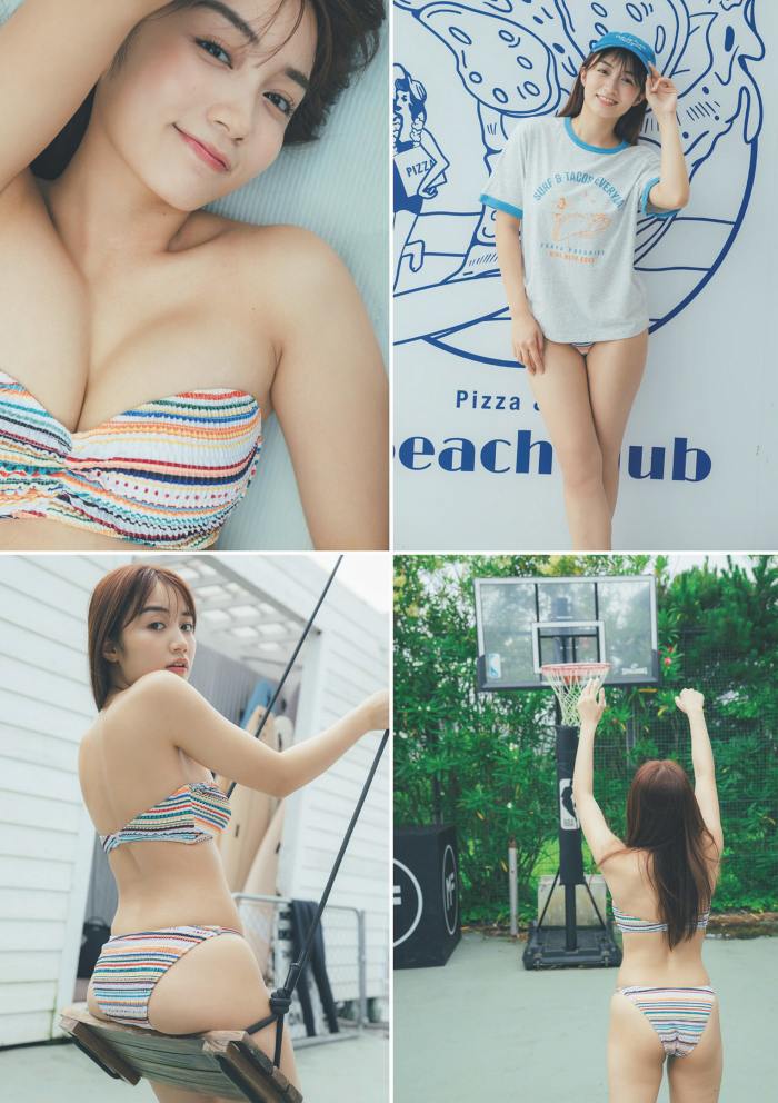 黒木ひかり むっちりバストの水着グラビア画像！