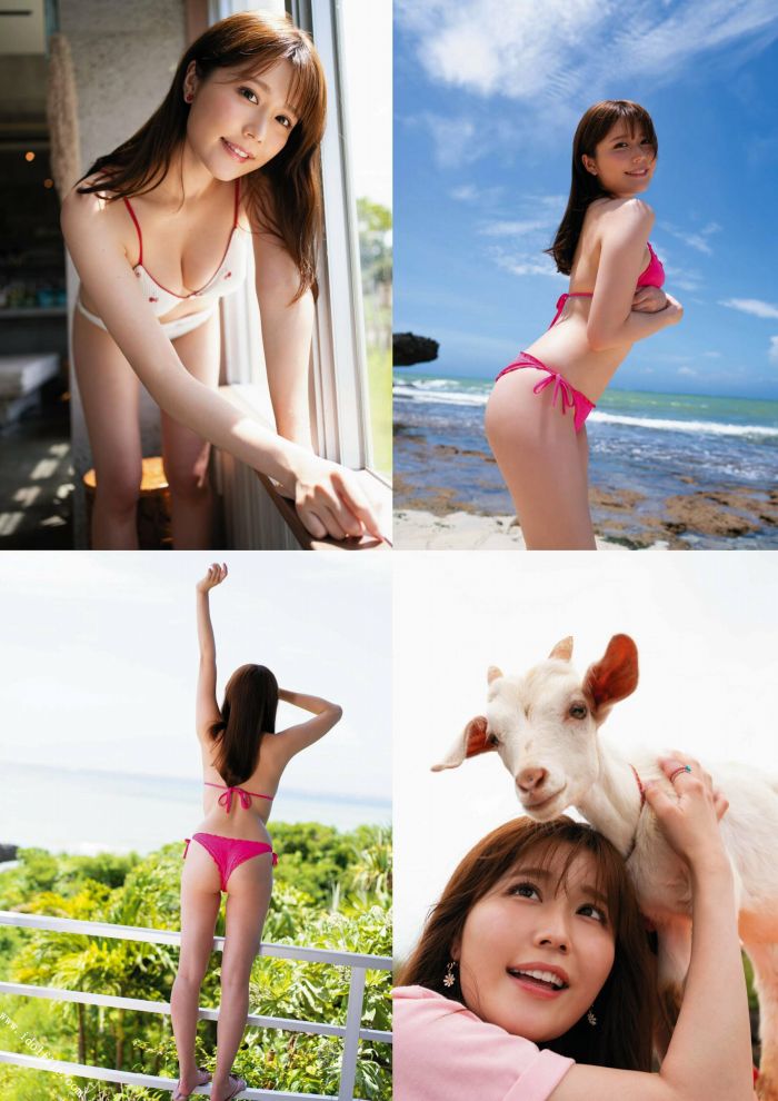 小日向ゆか 萌えるEカップの水着グラビア画像！