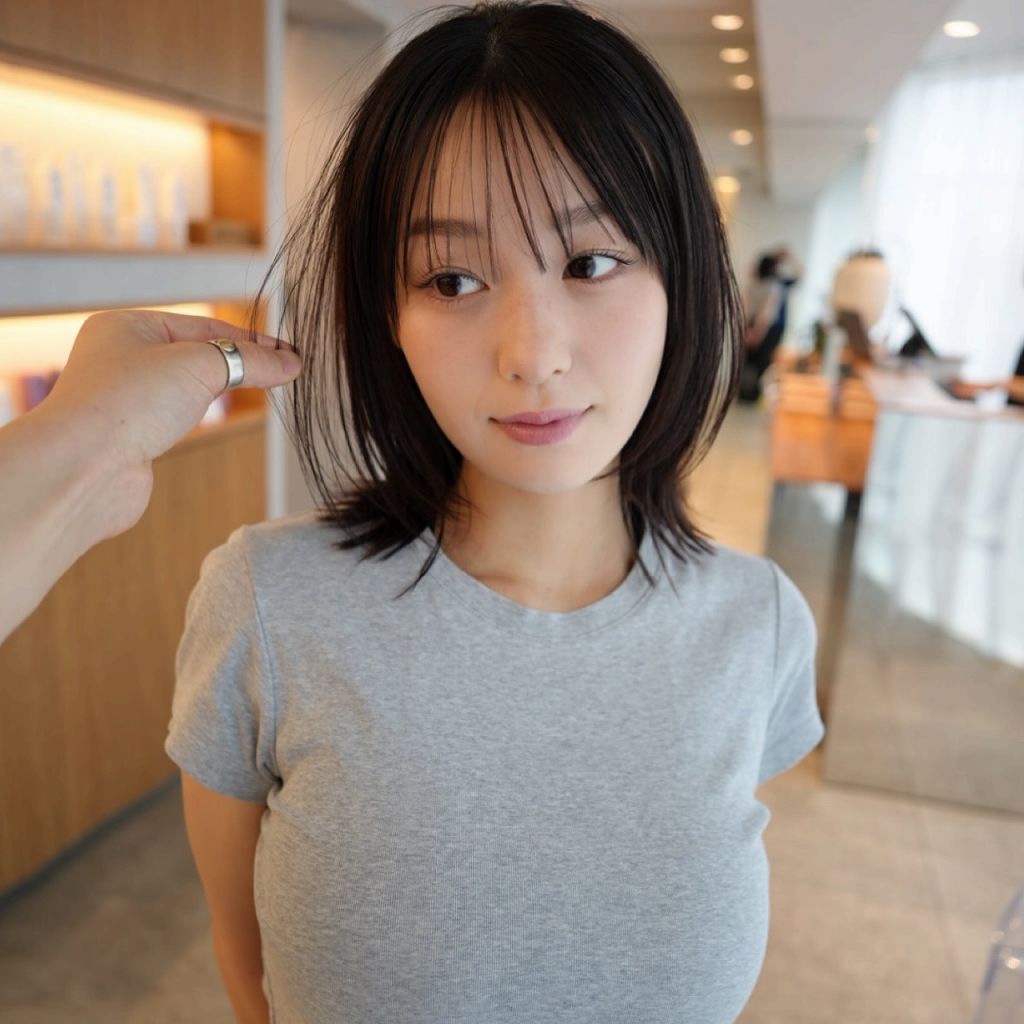 髙野真央 Gカップボインの水着グラビア画像！