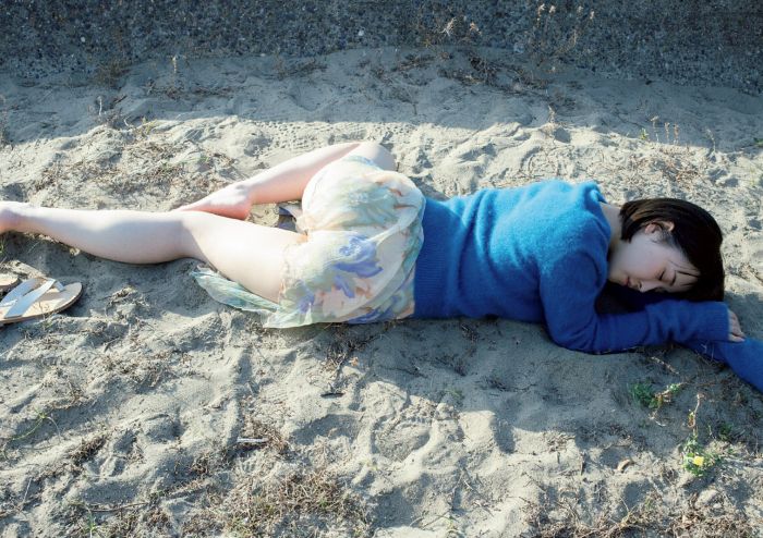 おしの沙羅 Gカップボインの水着グラビア画像！