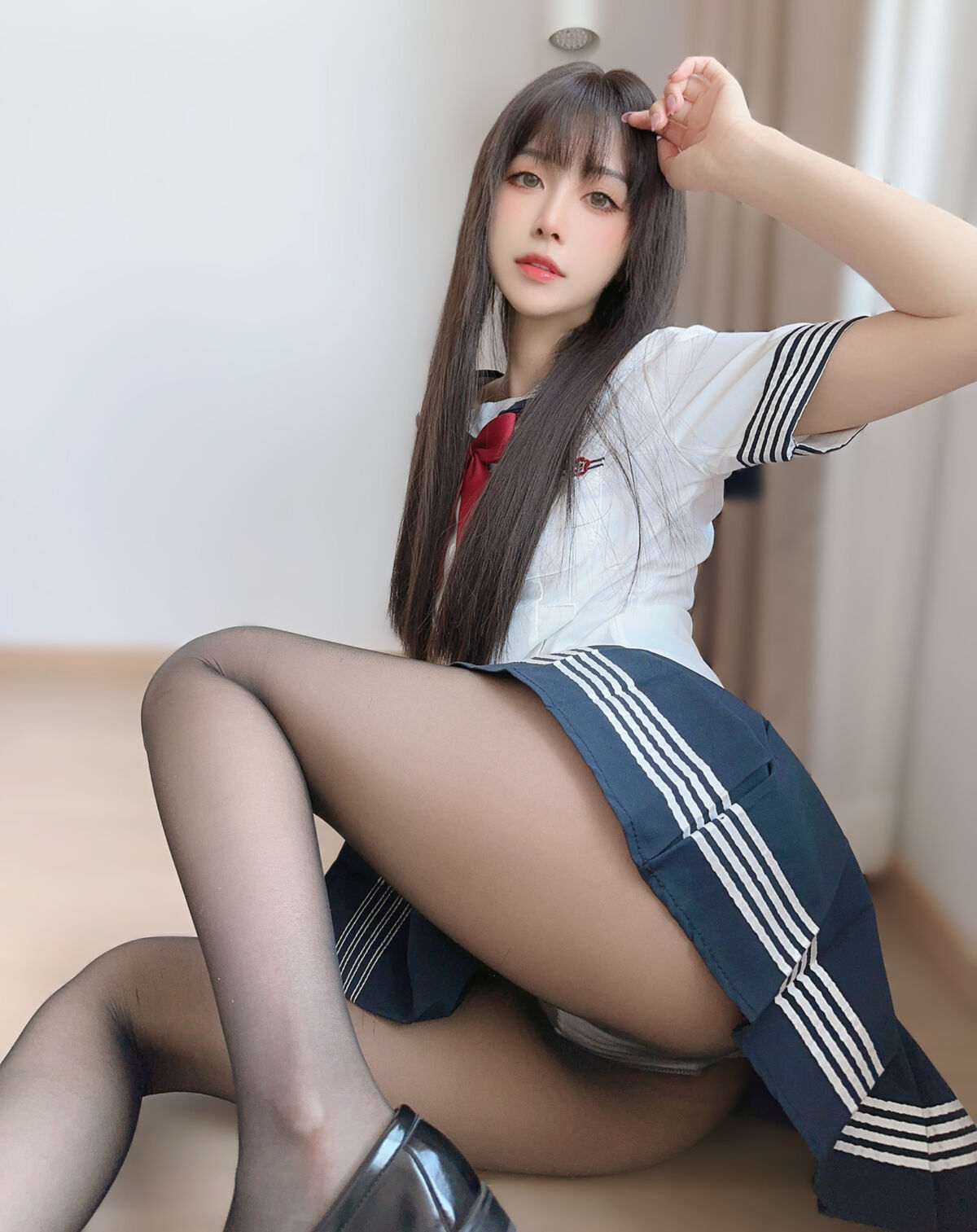 Coser@布丁大法 Pudding Dafa - 黑丝连裤袜