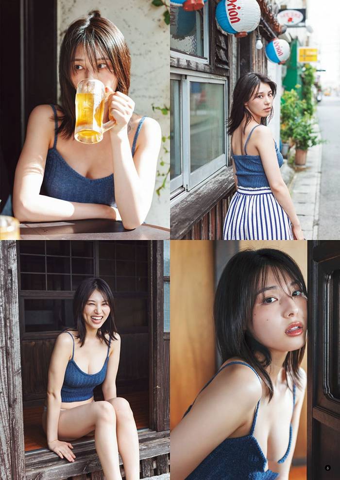 相楽伊織 けっこうボインな水着グラビア画像！