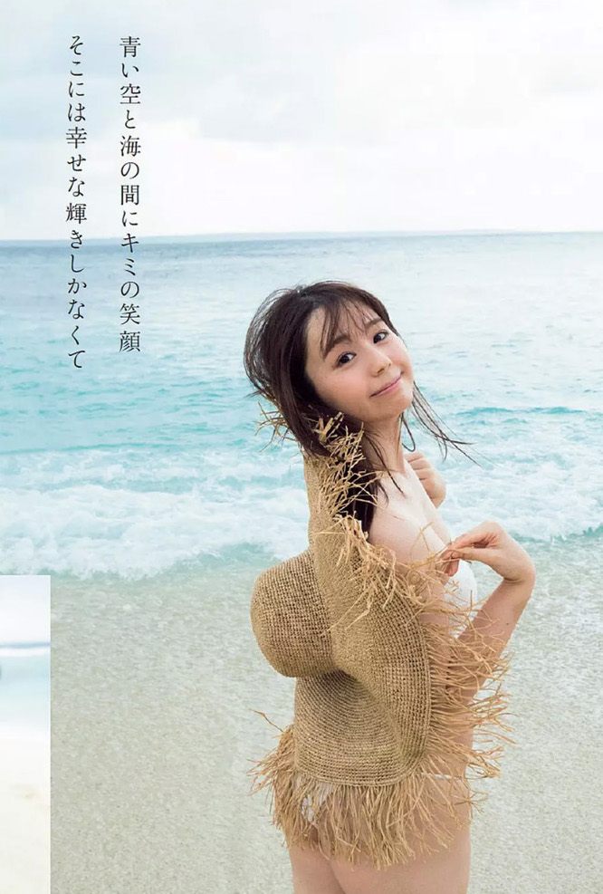 小池里奈 美尻でキュートな水着グラビア画像！