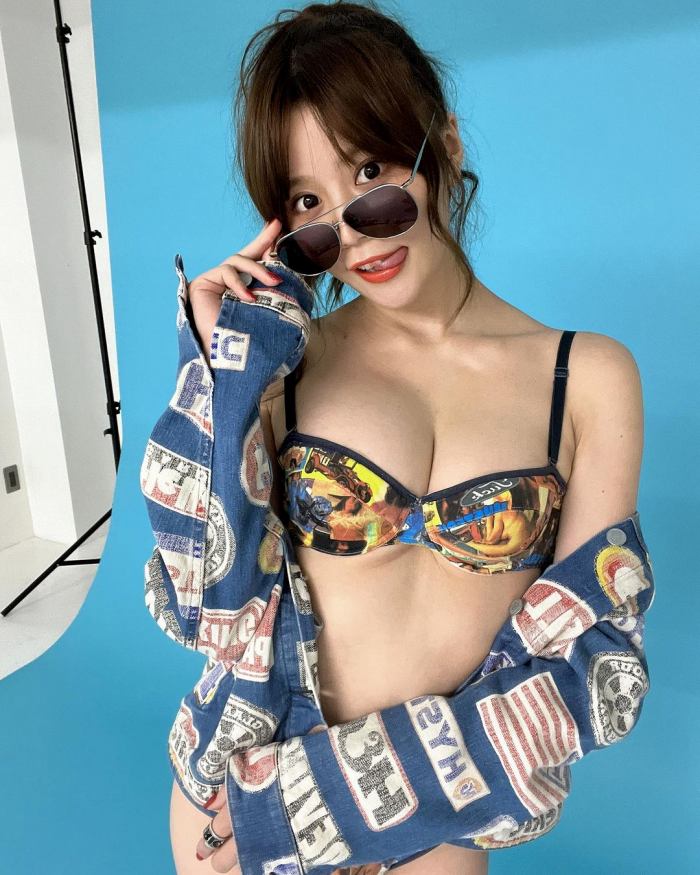 小日向ゆか 萌えるEカップの水着グラビア画像！