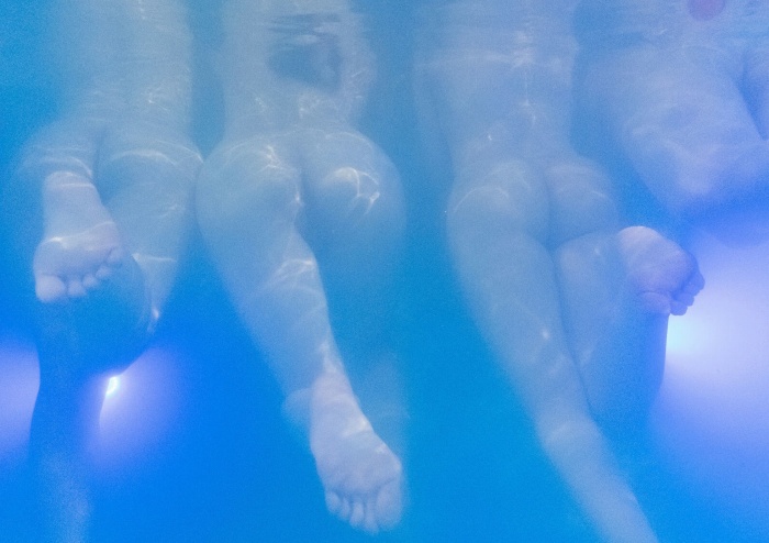 うんぱい Hカップおっぱいのパイパンヌード画像！