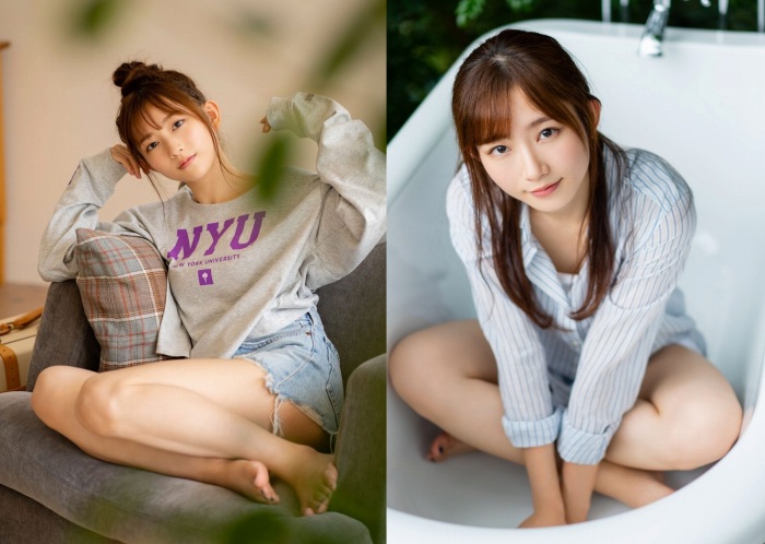 青山なぎさ 激かわな生脚＆タンクトップ画像！