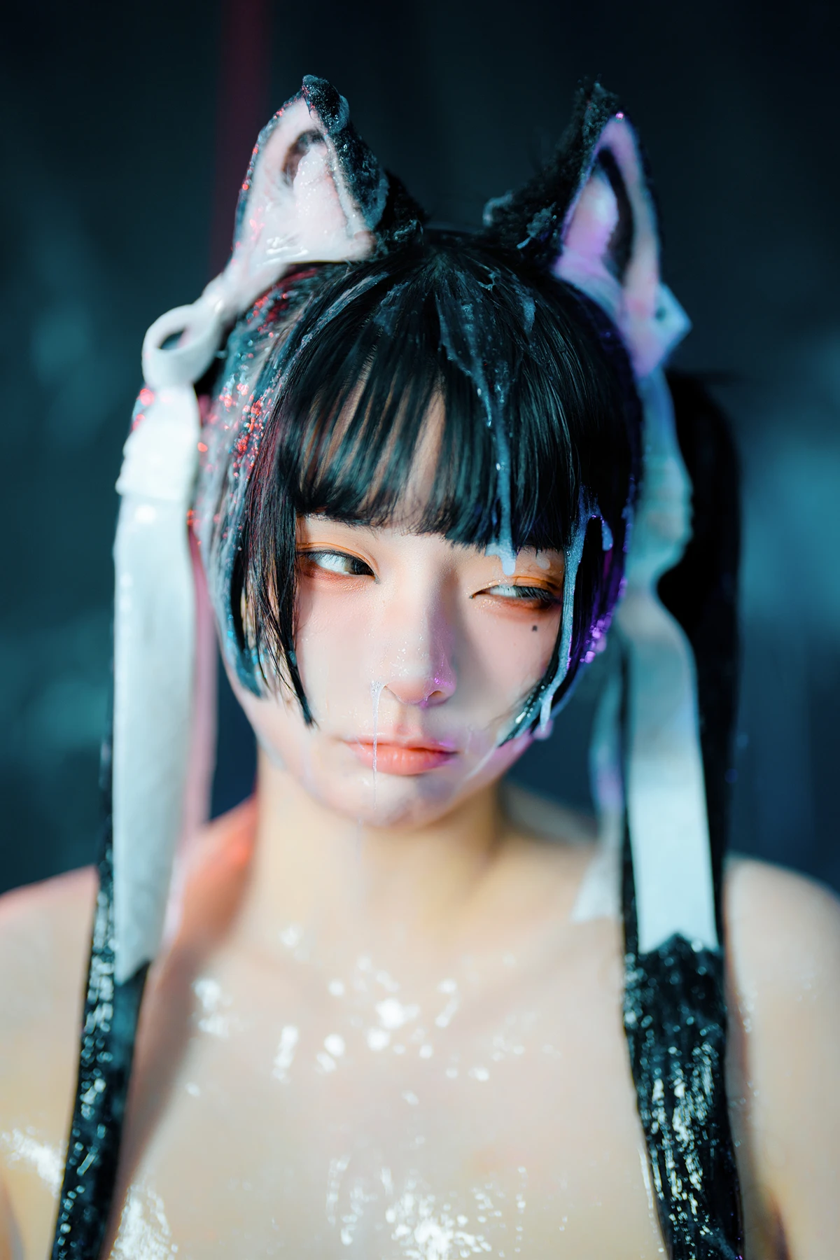 Cosplay 落落Raku – 邋遢小猫 Messy Kitty
