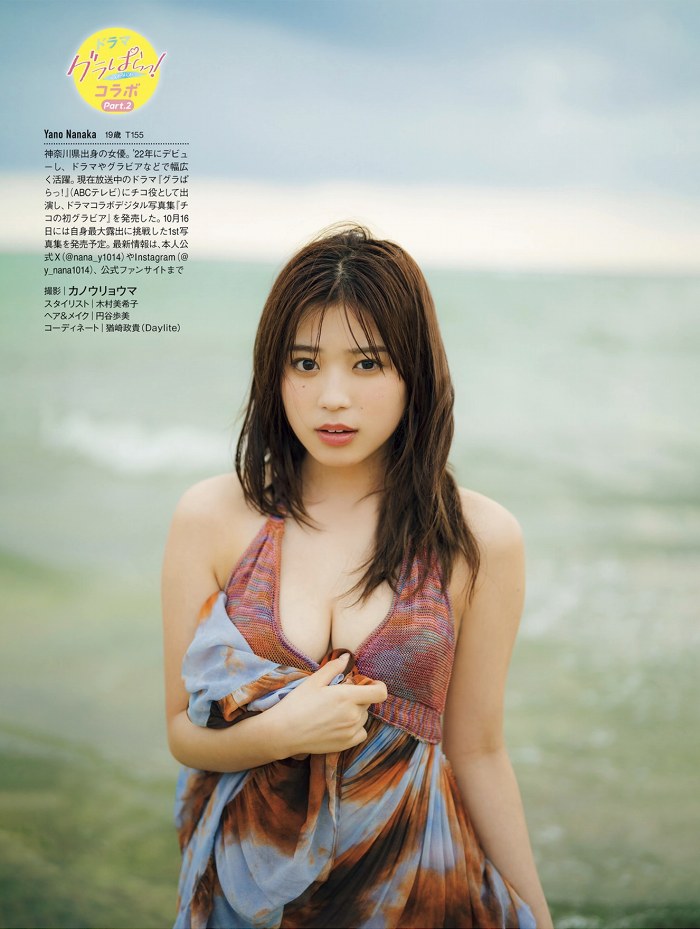 矢野ななか くびれボインの水着グラビア画像！