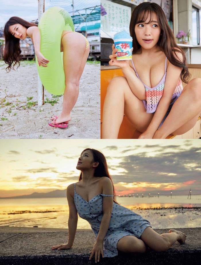 天木じゅん 爆裂Iカップの水着グラビア画像！
