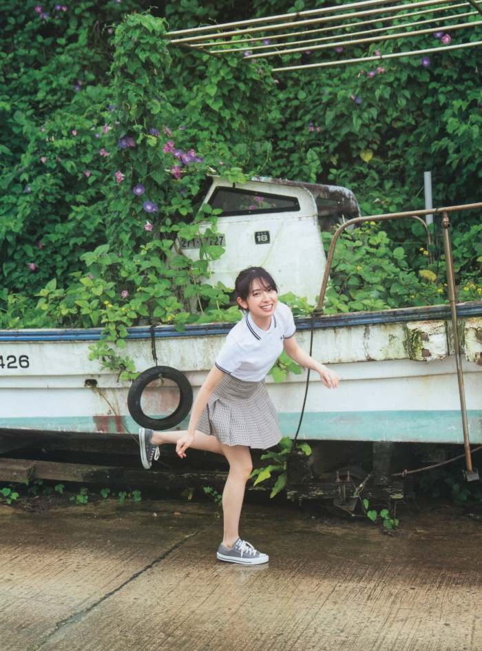 金村美玖 しっとりかわいい水着＆生脚画像！