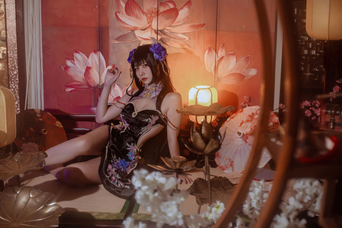 Coser@二佐Nisa - 碧蓝航线-比叡鲟旗袍