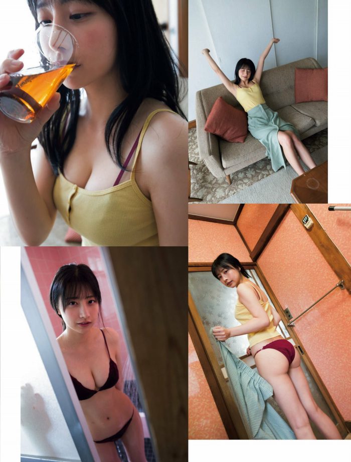 鈴木優香 ちょっと脱ぎすぎ水着グラビア画像！