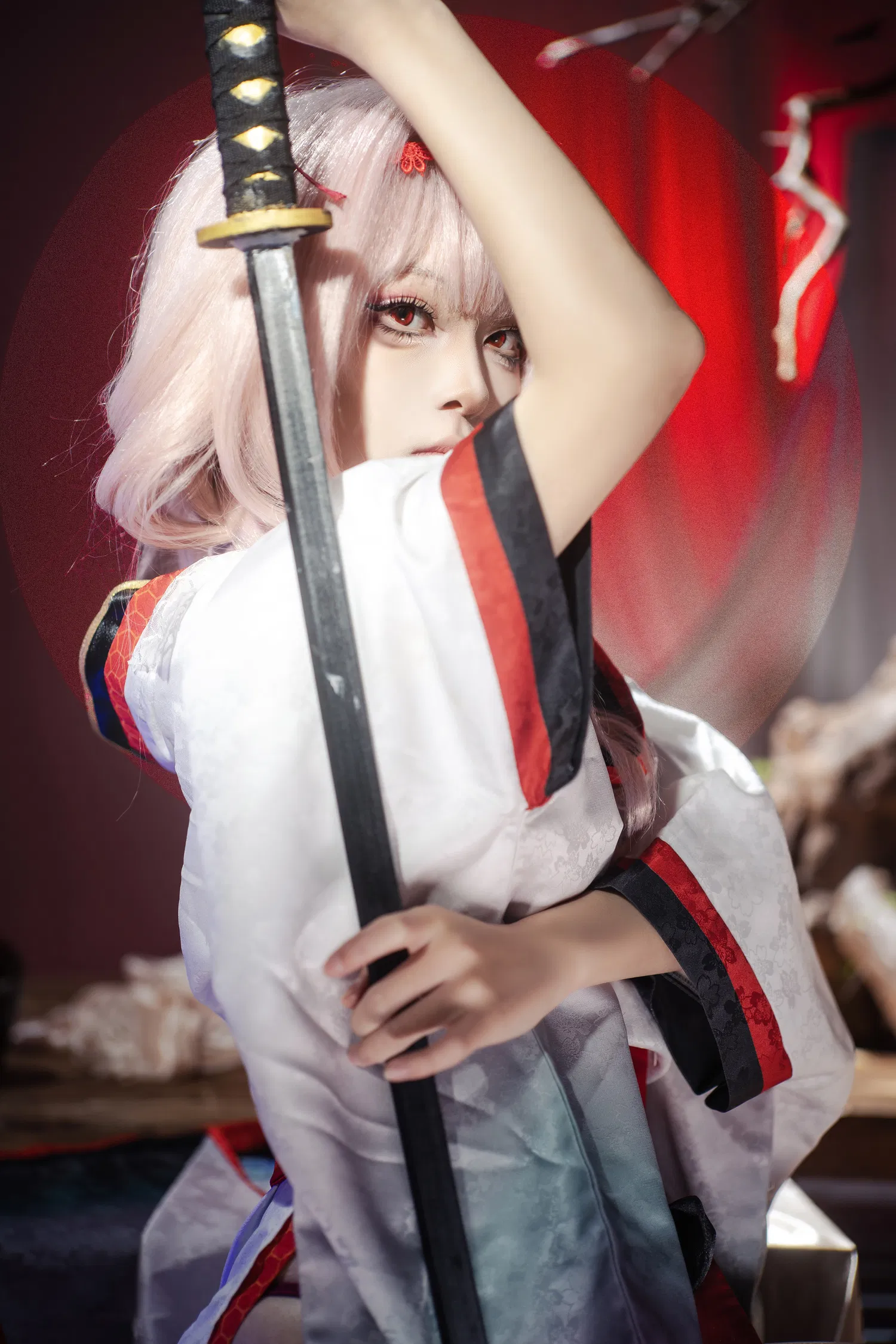 [Cosplay] 矢量鱼 Nikke胜利女神 暗莲