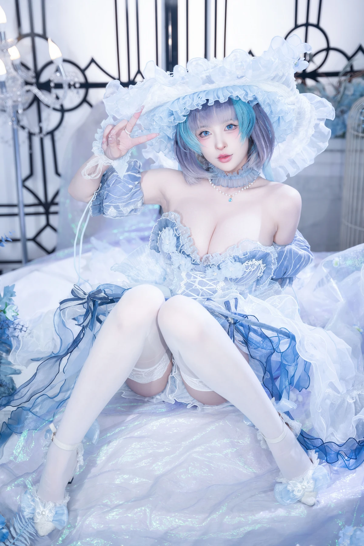 Cosplay 清水由乃 – 柴郡废稿礼服