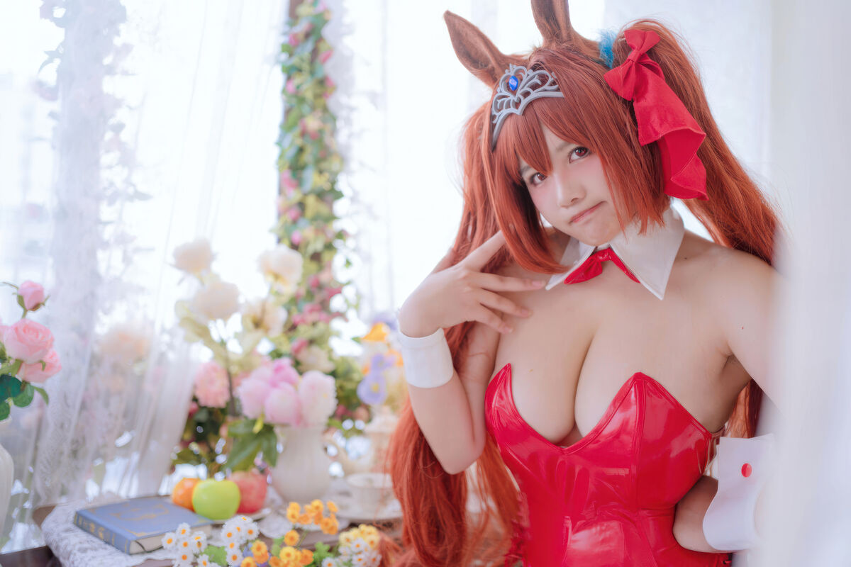Coser@阿半今天很开心 - 赛马娘 大和赤骥兔女郎