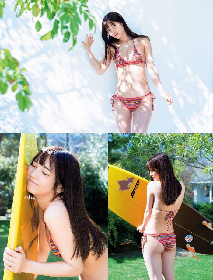 黒嵜菜々子 ふわふわボインの水着グラビア画像！