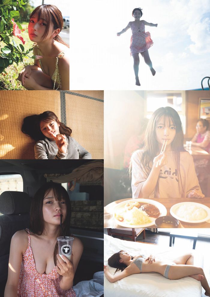 福留光帆 けっこうデカい水着グラビア画像！