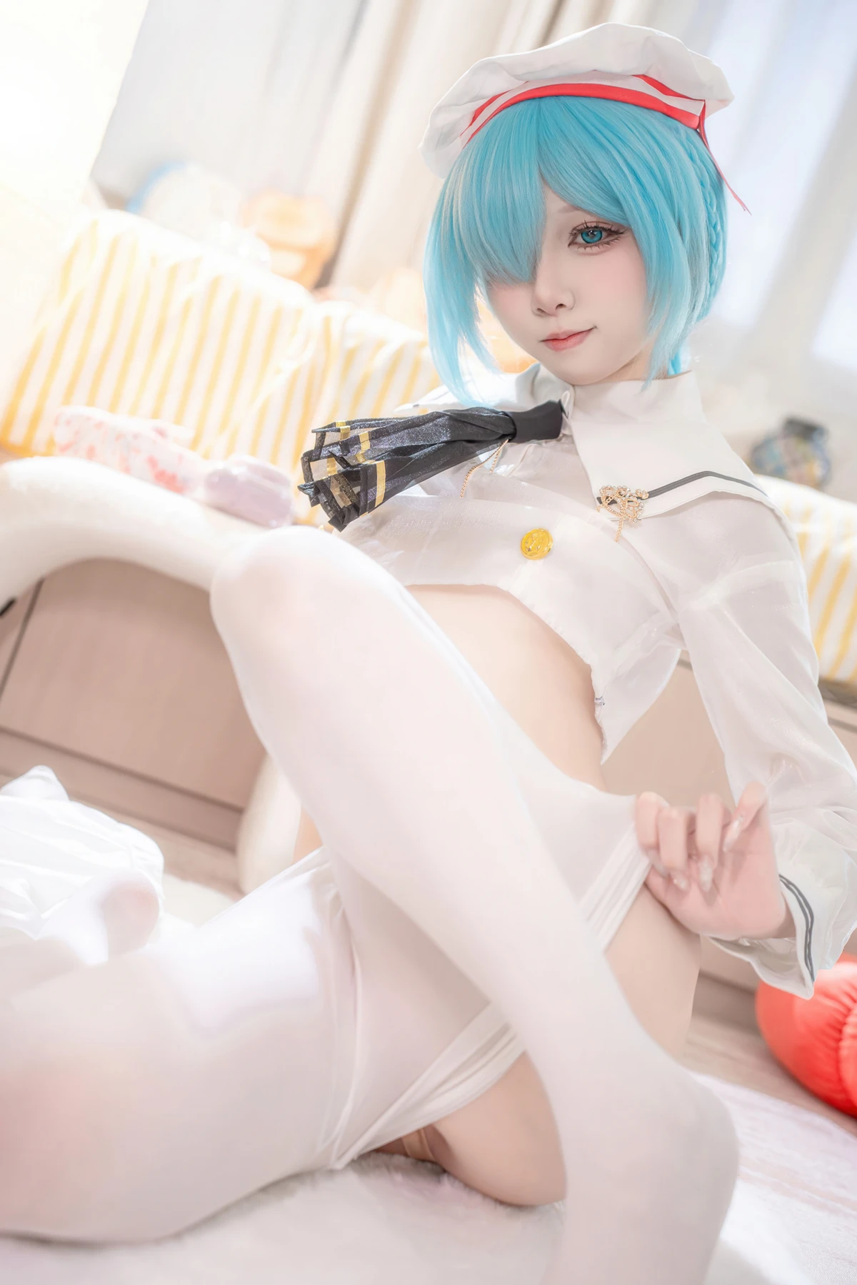 Cosplay 纸悦Etsu_ko – 雅努斯JK 碧蓝航线