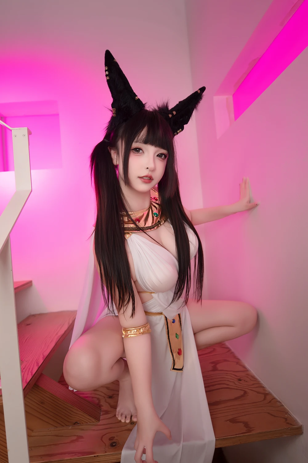 Cosplay 神楽坂真冬 – 埃及野猫