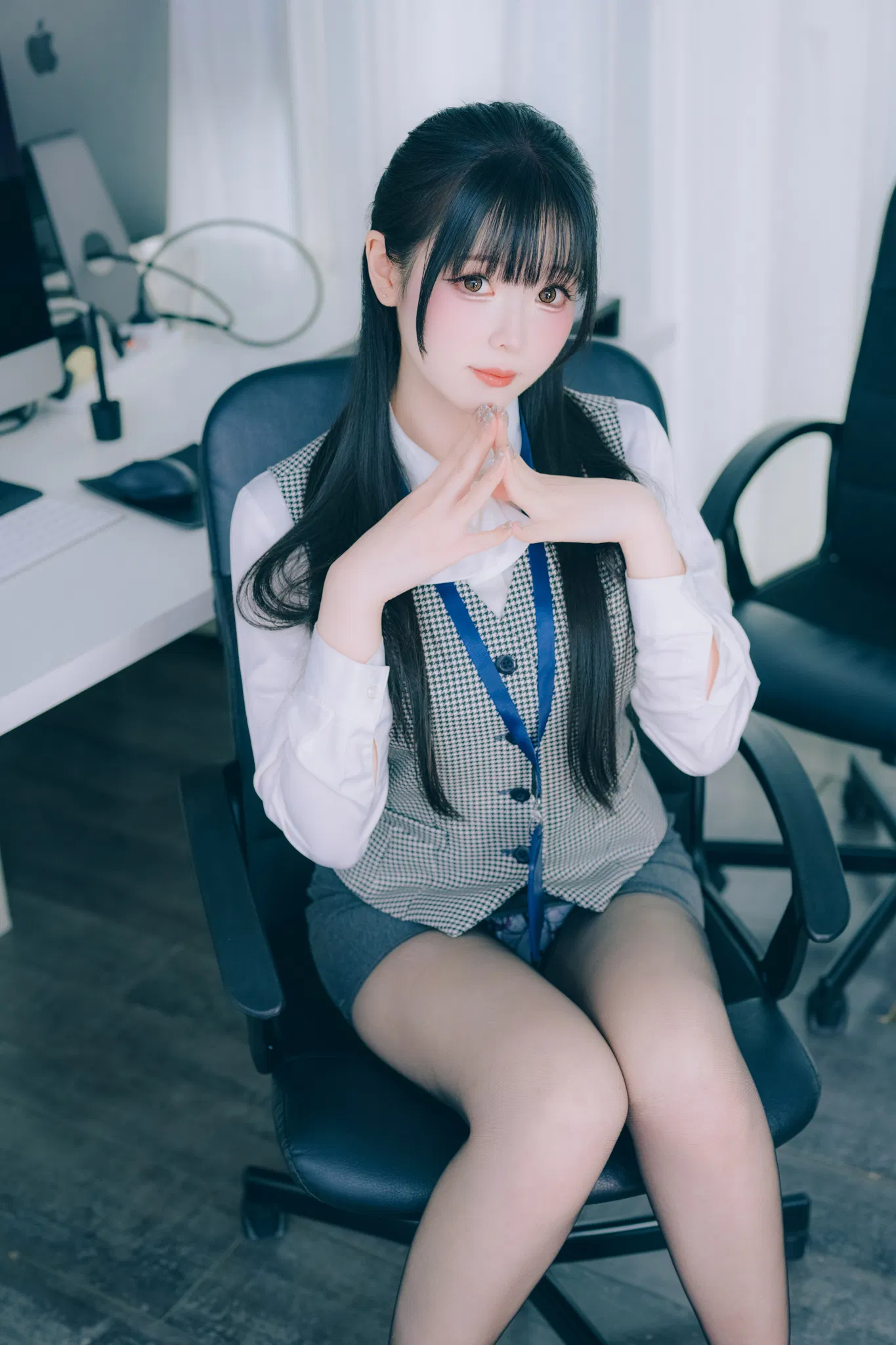 [Cosplay] 霜月shimo DL写真集 霜月的秘密辦公室 Vol.02 Shimo' Secret Office Vol.02
