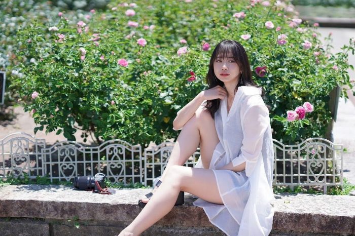 相沢菜々子 スタイル抜群な水着グラビア画像！