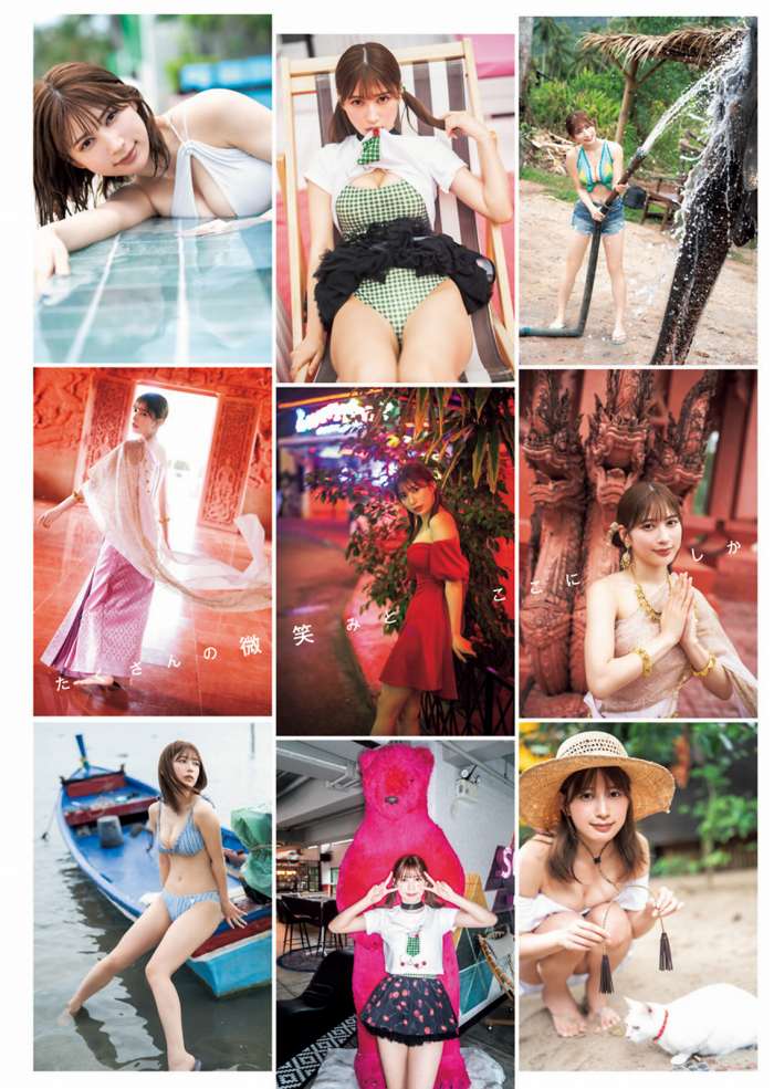 雪平莉左 グラマラス美女の水着グラビア画像！