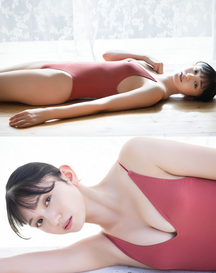 熊澤風花 キュートな水着グラビア画像ほか