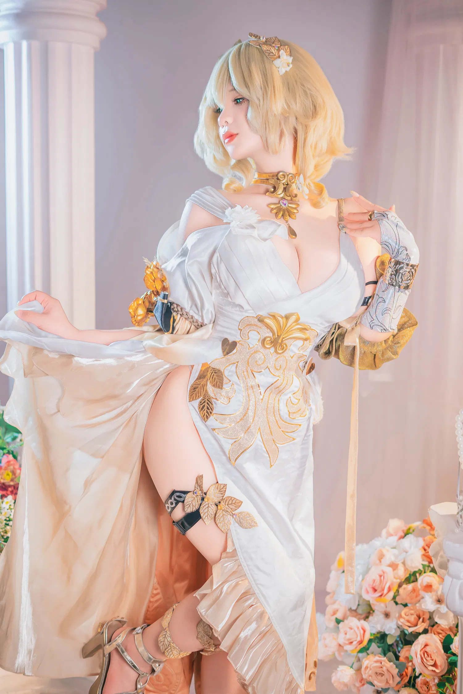 [Cosplay] Pyon - Pyoncos (ピオン) Aglaea HonkaiStar Rail 崩铁 阿格莱雅