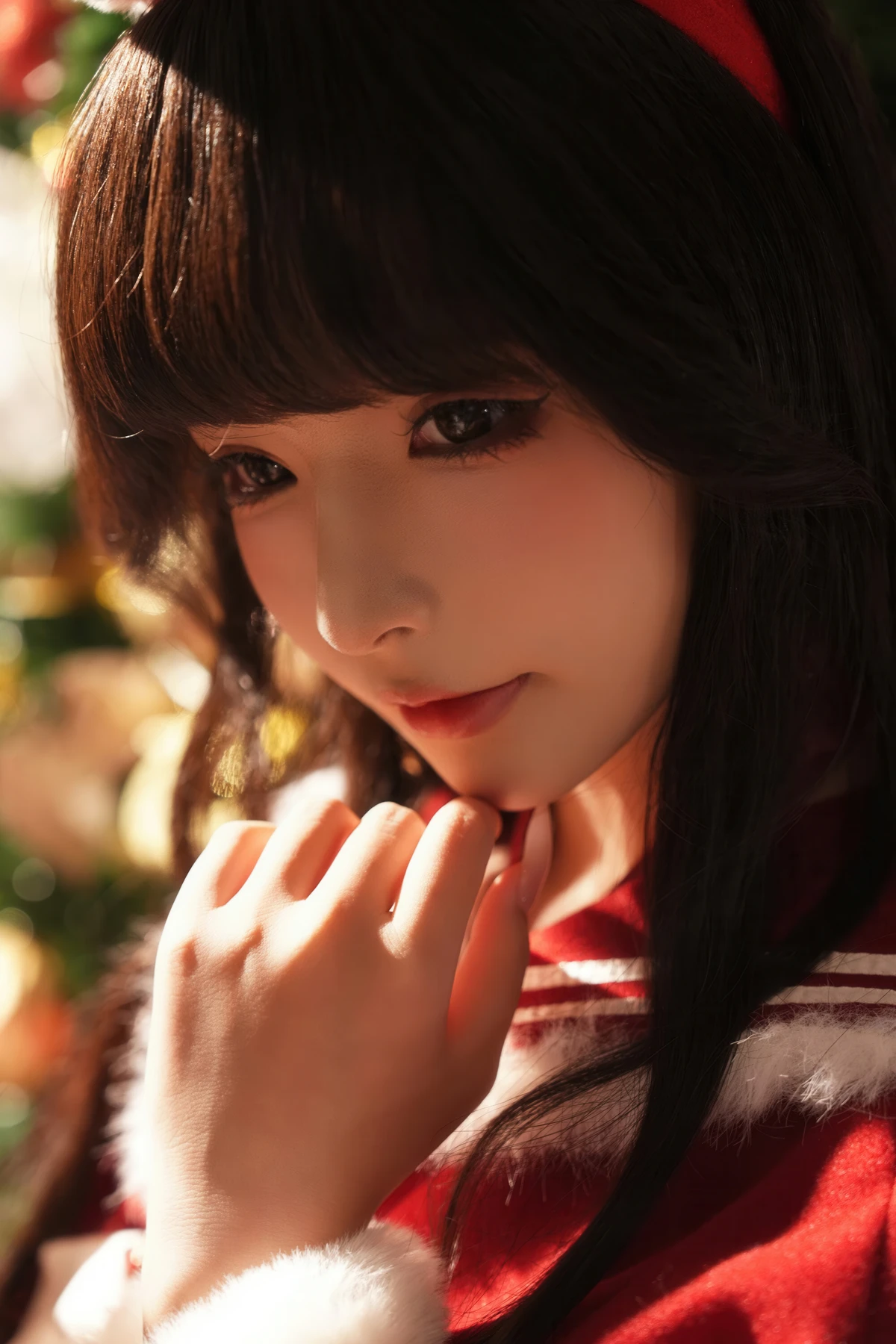 Cosplay Yuuhui玉汇 – 圣诞节特辑 告白夜 Set.01