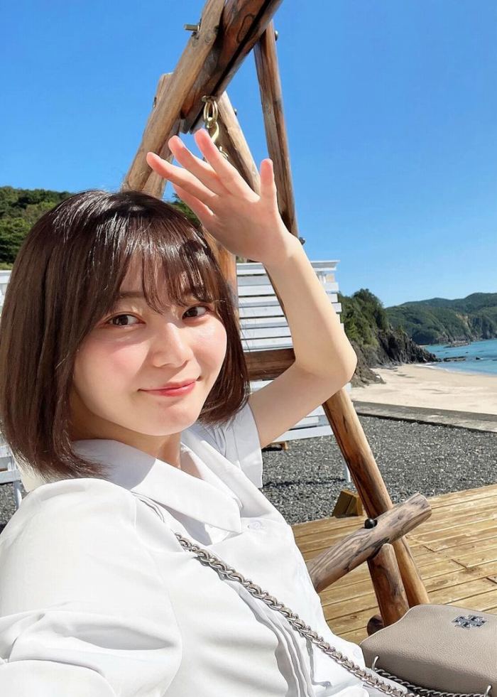 いけちゃん 細身でEカップの水着グラビア画像！