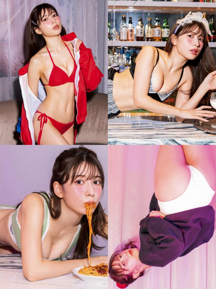 雪平莉左 グラマラス美女の水着グラビア画像！