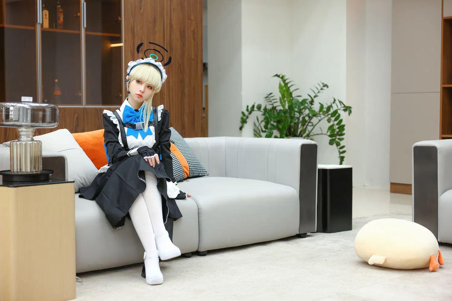 [Cosplay] G44不会受伤 飞鸟马时 (蔚蓝档案)