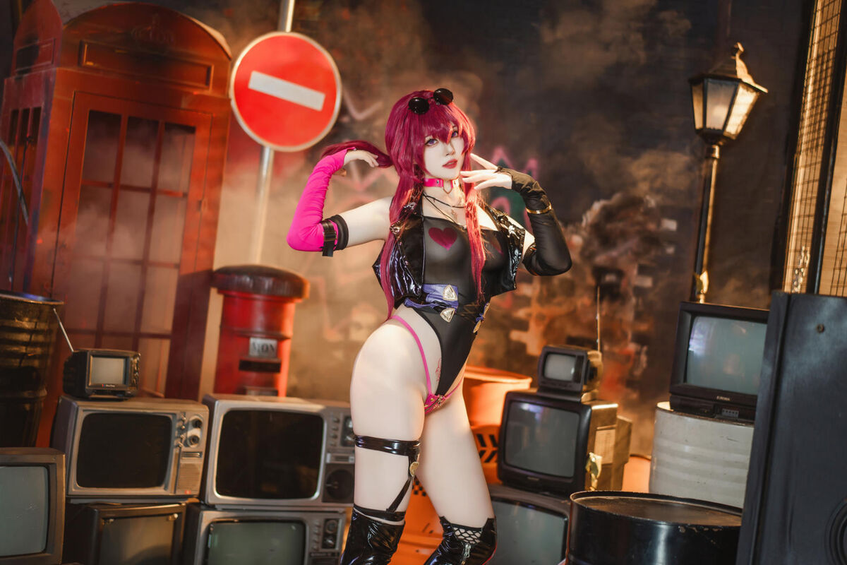 Coser@Natsuko夏夏子 - 崩坏·星穹铁道 卡芙卡 朋克同人