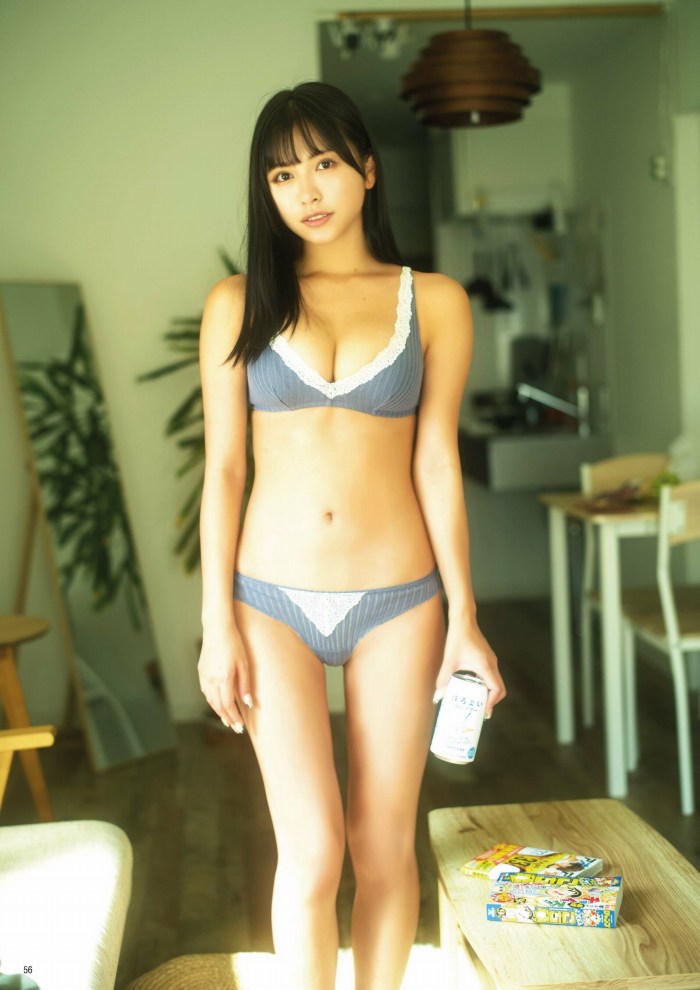 鈴木聖 Fカップが凄い水着＆下着グラビア画像！