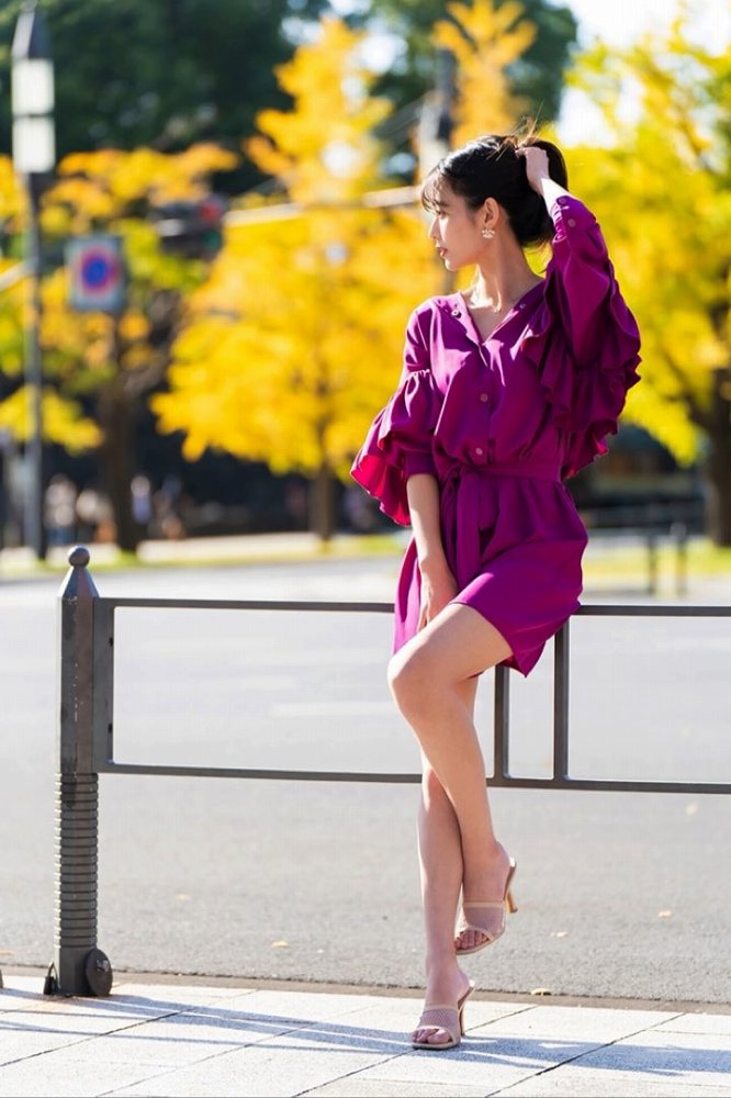 天野ちよ Hカップパイパイの水着グラビア画像！