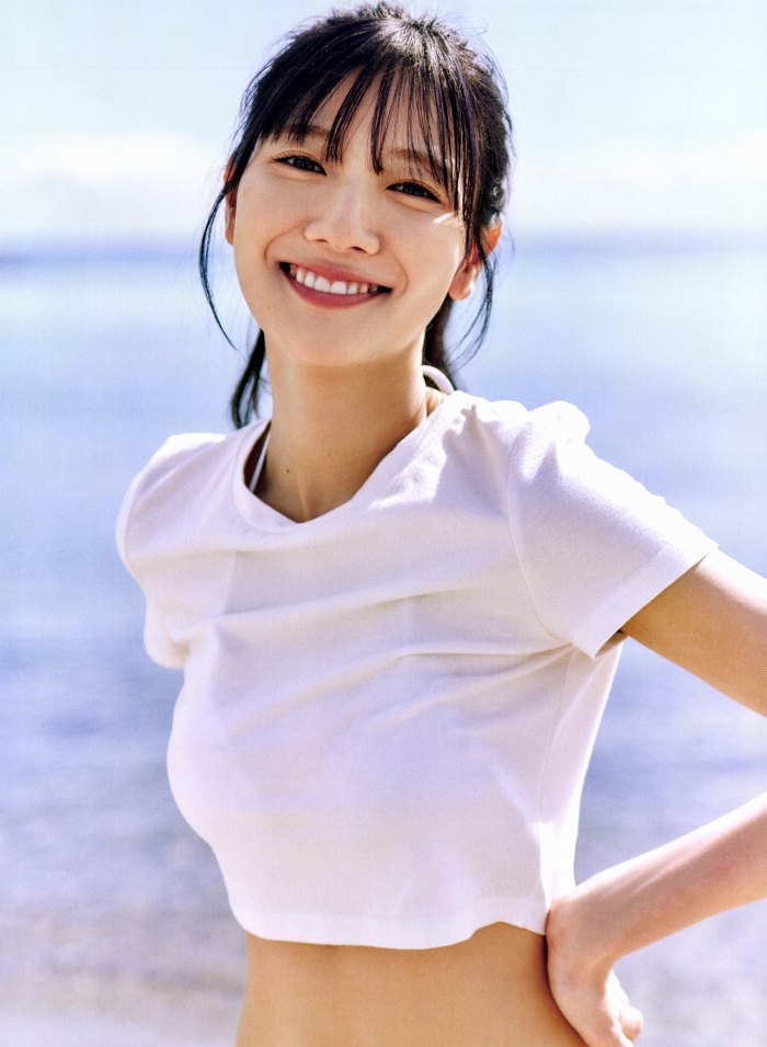 河田陽菜 ぷるふわバストの水着グラビア画像！