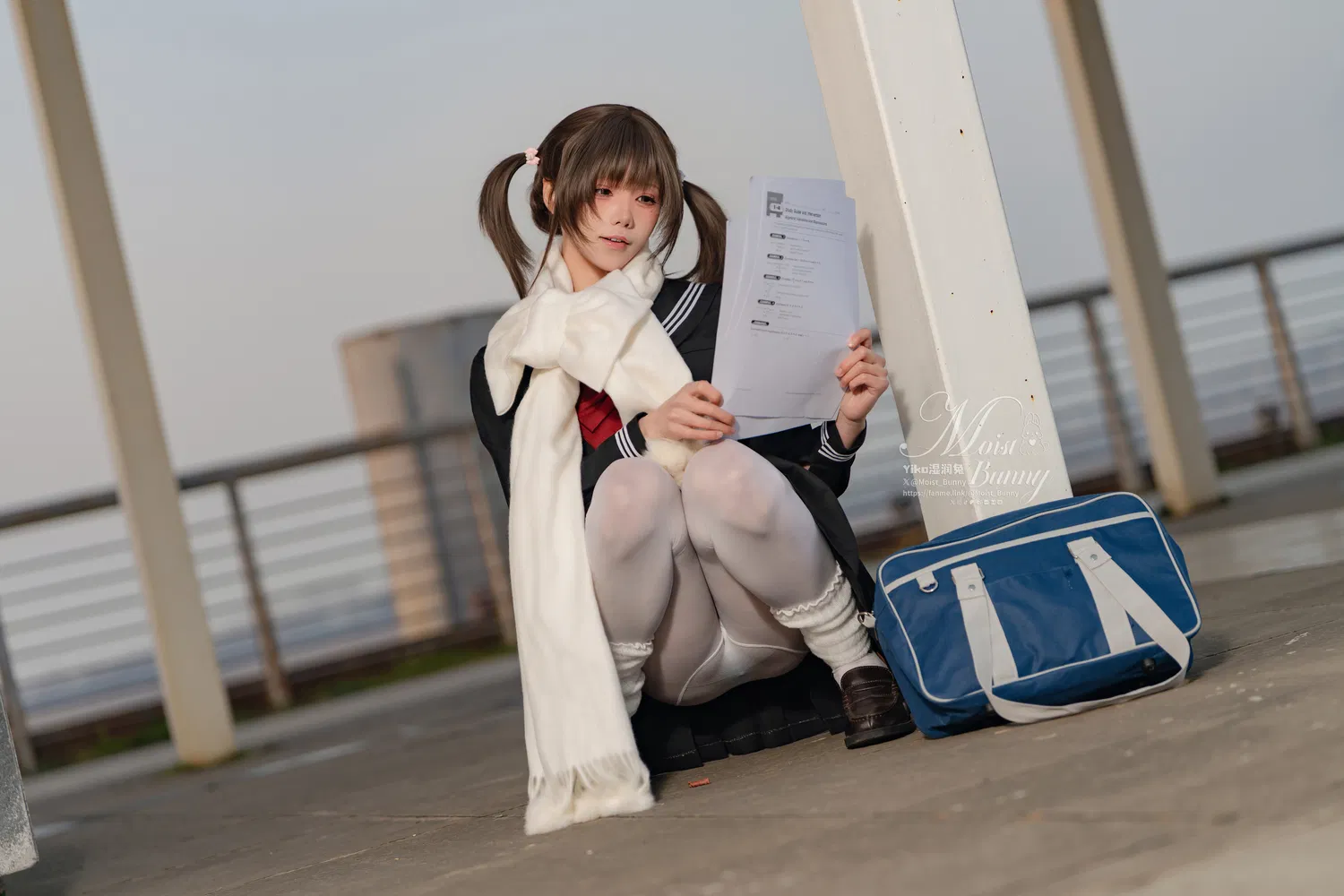 [Cosplay] Yiko湿润兔 2026年02月作品『放课后の归路』